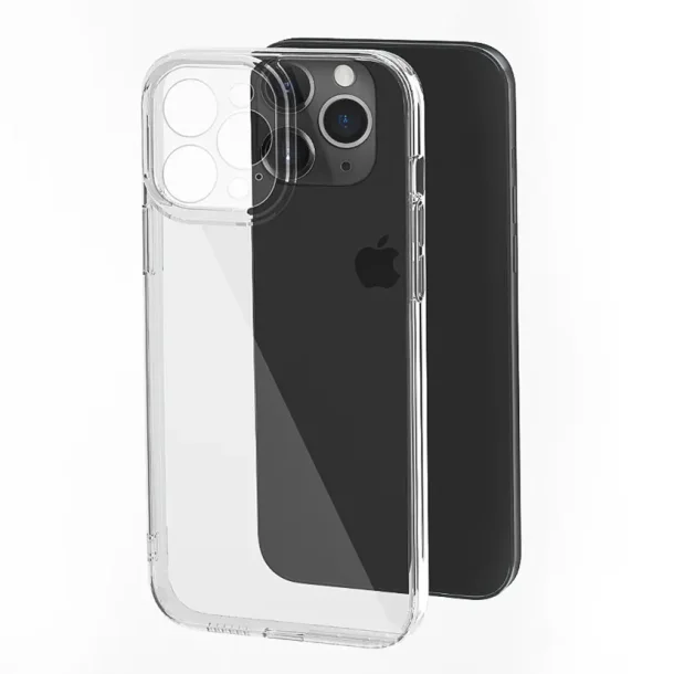 Ztxion - iPhone 13 - Crystal Clear Felksibelt Gennemsgitg TPU Cover